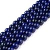 sz32 Lapis lazuli kamień naturalny 8mm pasmo sznur 38cm